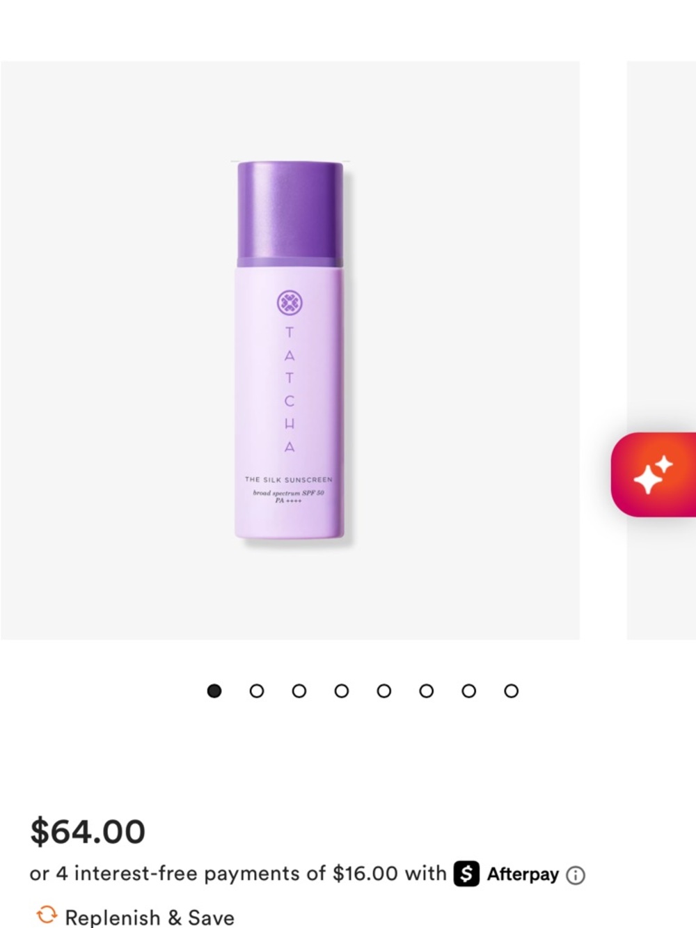 Tatcha Silk Sunscreen SPF 50 - see description NEW WITHOUT BOX